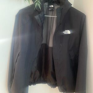 The North Face Men's Black Hooded Windbreaker Jacket